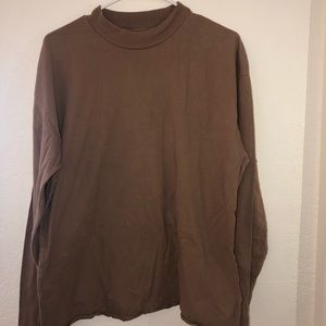 Brown long sleeve